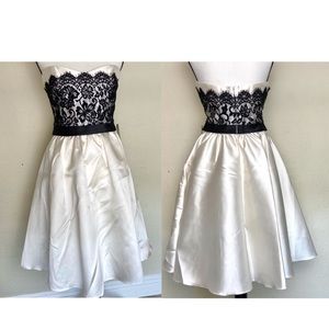 Strapless dress by Lela Rose